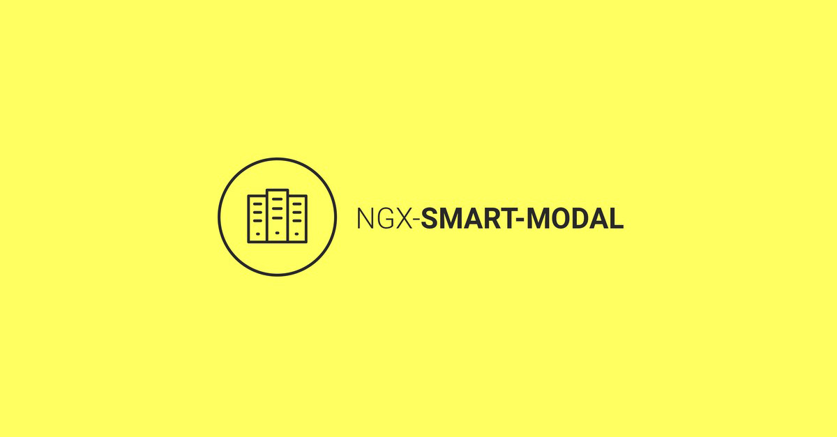Modal / Dialog component crafted for Angular - ngx-smart-modal